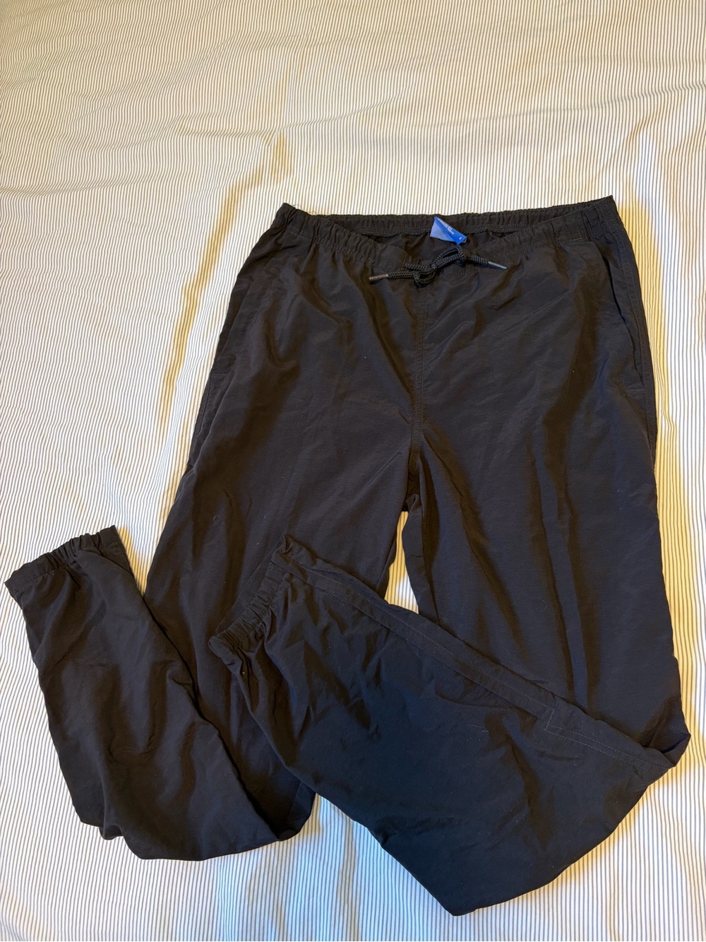 American Apparel Black Men's Drawstring Joggers